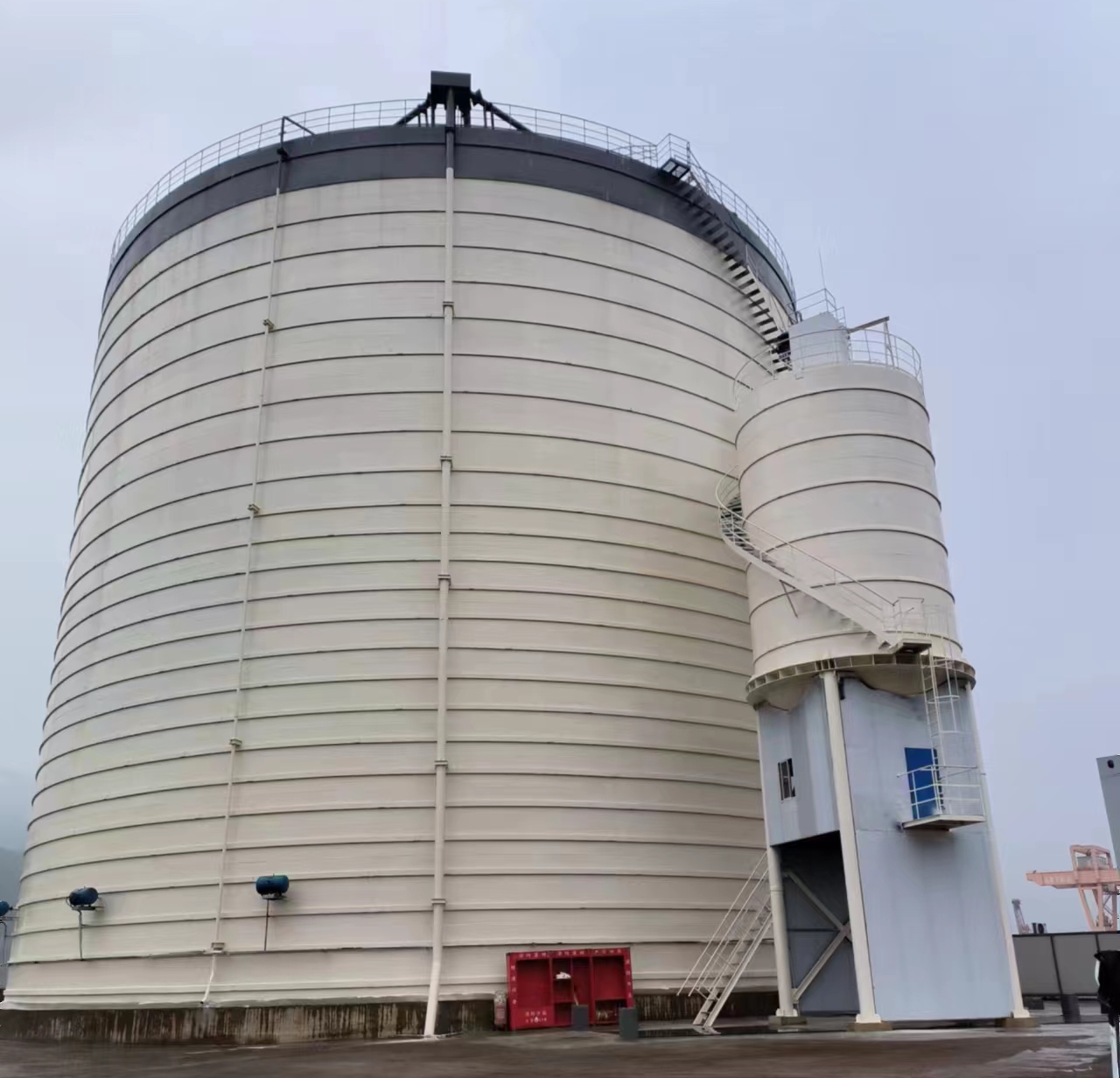 舒兰10万吨水泥钢板库